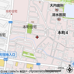 公社小金井本町住宅Ｂ１号棟周辺の地図