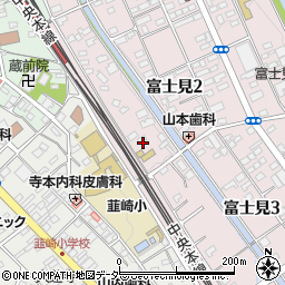 山梨県韮崎市富士見2丁目2周辺の地図