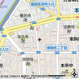 鈴喜自動車株式会社　ショールーム周辺の地図