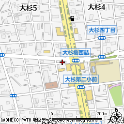 東京都江戸川区大杉周辺の地図