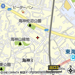 東日本高速道路船橋寮周辺の地図
