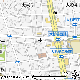 東京都江戸川区大杉5丁目23-17周辺の地図