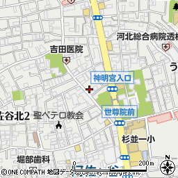 旅人酒場 武蔵周辺の地図