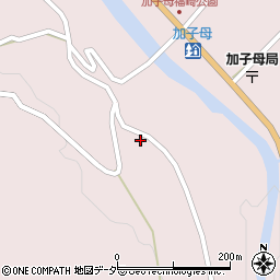 岐阜県中津川市加子母上桑原3888-96周辺の地図