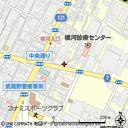 ドミノ・ピザ　三鷹駅北口店周辺の地図
