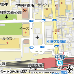 東京都中野区の地図 住所一覧検索 地図マピオン