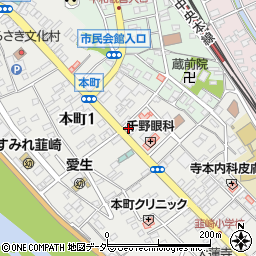 株式会社上田商店周辺の地図