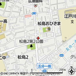 東京都江戸川区松島2丁目31-2周辺の地図