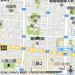 元浅寮周辺の地図