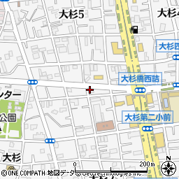 東京都江戸川区大杉5丁目23-2周辺の地図