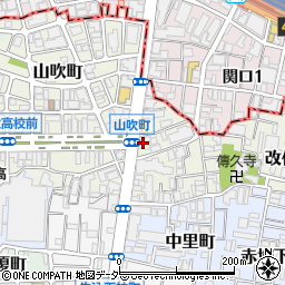 東京信用金庫江戸川橋支店周辺の地図