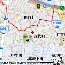オープンレジデンシア神楽坂Ｗ棟周辺の地図