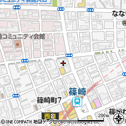 カーブス篠崎町周辺の地図