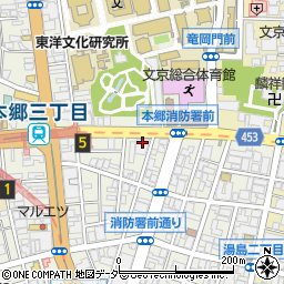 中央会堂　幼稚園周辺の地図