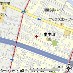 千葉県船橋市本中山5丁目6-11周辺の地図