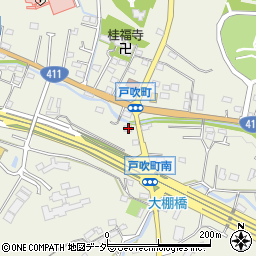 東京都八王子市戸吹町164周辺の地図
