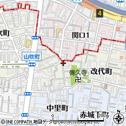 東京都新宿区山吹町314周辺の地図