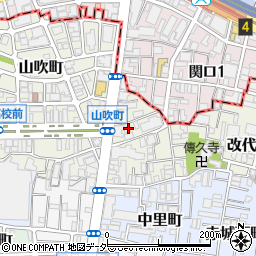 東京都新宿区山吹町294周辺の地図