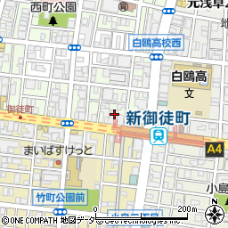 上野青色申告会（一般社団法人）周辺の地図