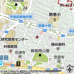 K-WORKER 神楽坂営業所周辺の地図
