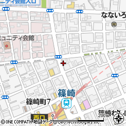 サイクルオリンピック篠崎店周辺の地図