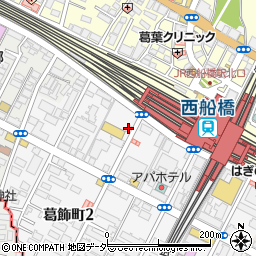 ニッポンレンタカー西船橋営業所周辺の地図