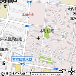 公社小金井本町住宅Ｆ１号棟周辺の地図