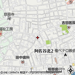 東京都杉並区阿佐谷北2丁目32-10周辺の地図