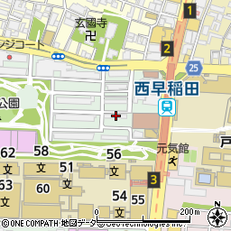 東京都新宿区大久保3丁目13 4の地図 住所一覧検索 地図マピオン