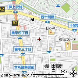 スタービル周辺の地図