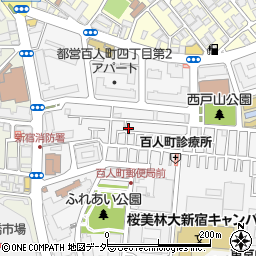 東京都新宿区百人町3丁目6-9周辺の地図