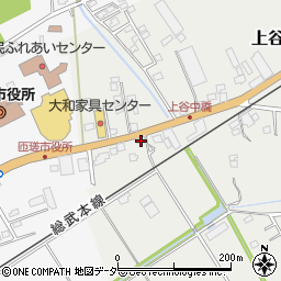 千葉県匝瑳市上谷中2171周辺の地図