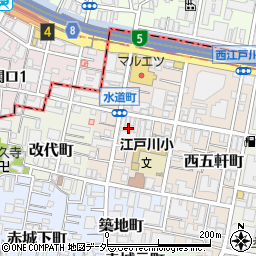 ルーブル新宿水道町周辺の地図