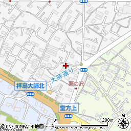 栗ノ沢荘周辺の地図