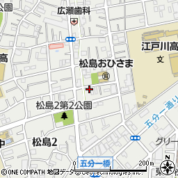 東京都江戸川区松島2丁目31-5周辺の地図