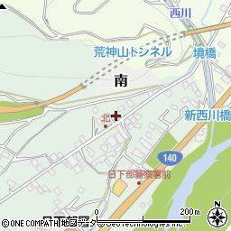 山梨県山梨市北381-4周辺の地図