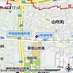 東京都新宿区山吹町337周辺の地図