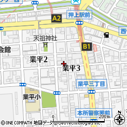 東京都墨田区業平周辺の地図