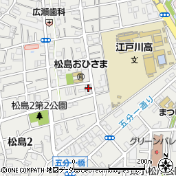 東京都江戸川区松島2丁目31-14周辺の地図