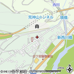 山梨県山梨市北376周辺の地図