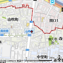 東京都新宿区山吹町265周辺の地図