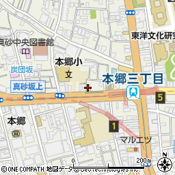 セブンイレブン文京本郷４丁目店周辺の地図