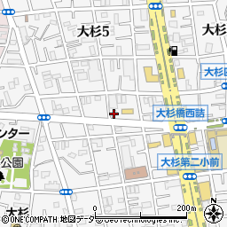 東京都江戸川区大杉5丁目23-3周辺の地図