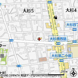 東京都江戸川区大杉5丁目23周辺の地図