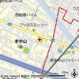 千葉県船橋市本中山5丁目1-23周辺の地図