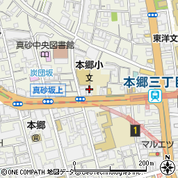 魚三蔵 本郷三丁目店周辺の地図
