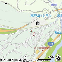 山梨県山梨市北386周辺の地図