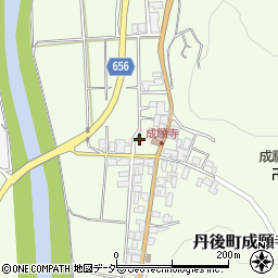 京都府京丹後市丹後町成願寺1206-1周辺の地図