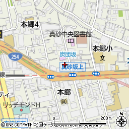 本郷医科器械株式会社周辺の地図