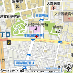 本富士警察署周辺の地図